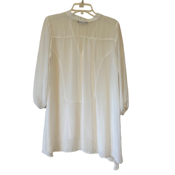 Miracle Suit White Sheer Swimsuit CoverUp Sz Medium - Picture 5 of 5